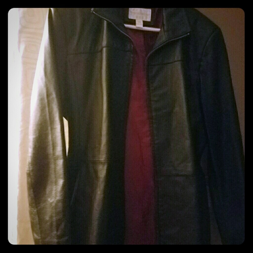 Leather Coat